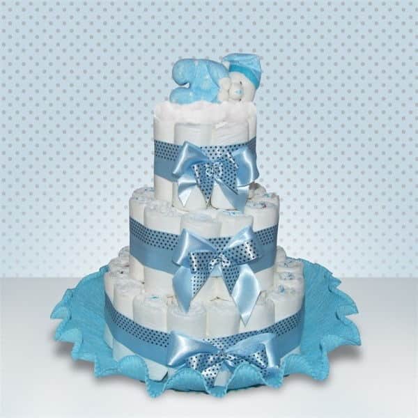 chá de fraldas bolo