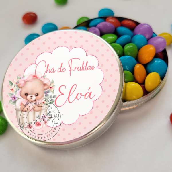chá de fraldas menina