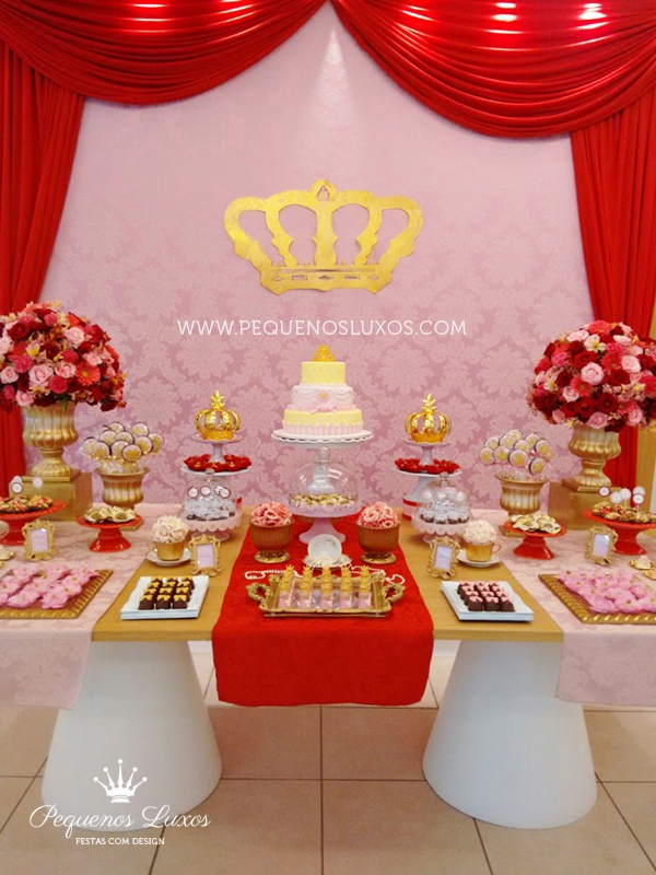 DIY: Bolo de Fraldas Rosa e Dourado Passo a Passo