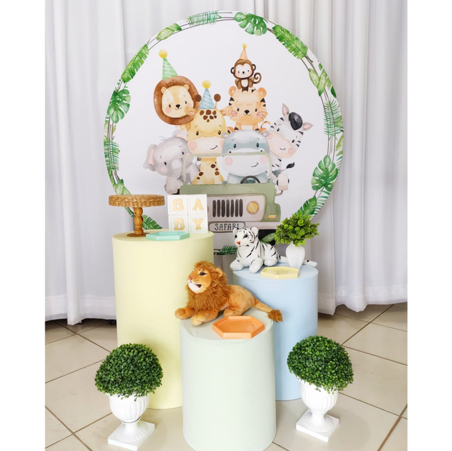 erros comuns organizar cha de fraldas safari