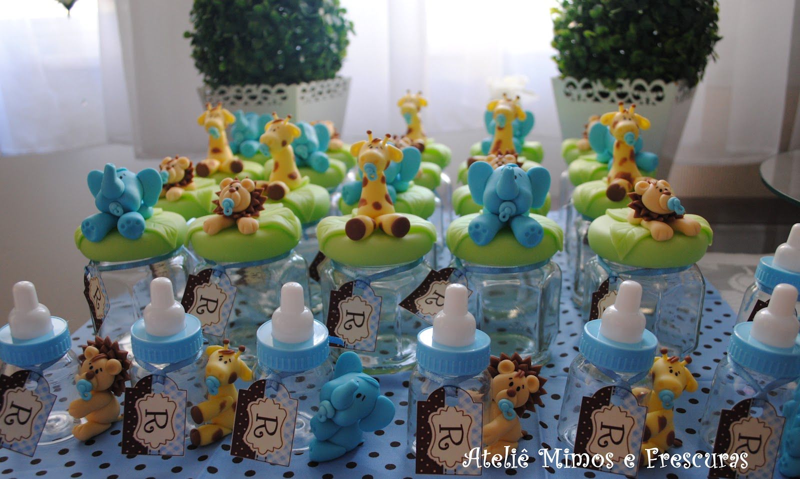 erros comuns organizar cha de fraldas safari