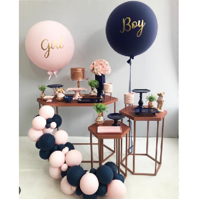 paleta de cores chá revelação boho