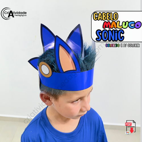 chapéu maluco infantil ideias
