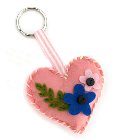 Onde Comprar Chaveiros de Coração em Feltro: Melhores Lojas e Preços