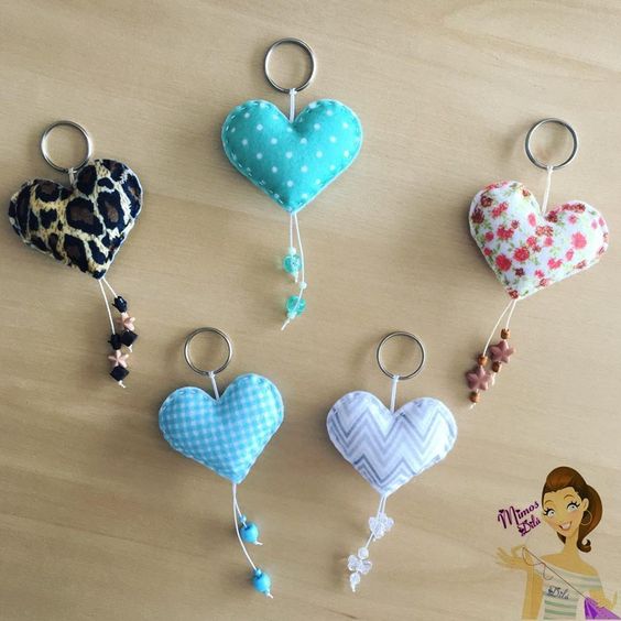 Guia Completo: Como Fazer Chaveiro de Coração em Feltro para Iniciantes