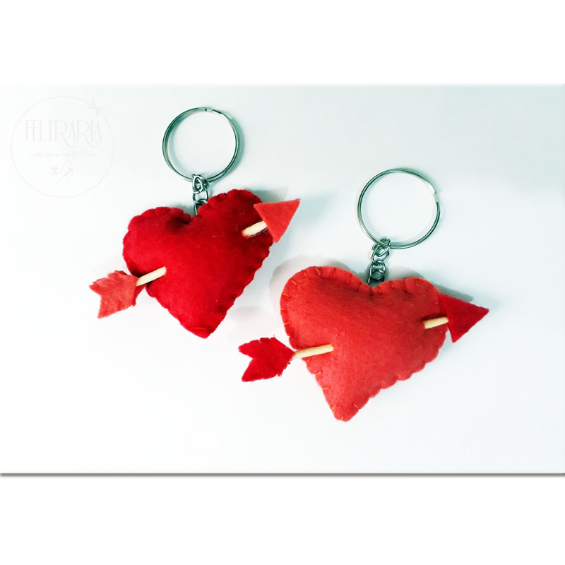 Guia Completo: Como Fazer Chaveiro de Coração em Feltro para Iniciantes