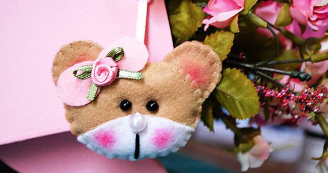 Passo a Passo: Chaveiro de Feltro de Coração para Iniciantes