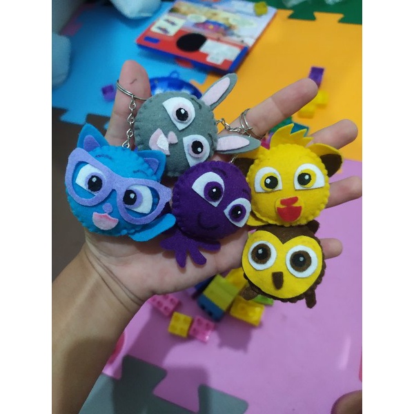 10 Ideias Criativas de Chaveiros de Feltro para Lembrancinhas