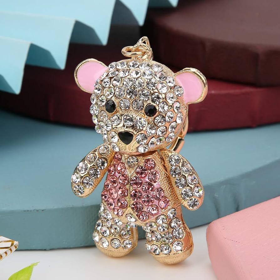 ideias de chaveiro de urso para presentear