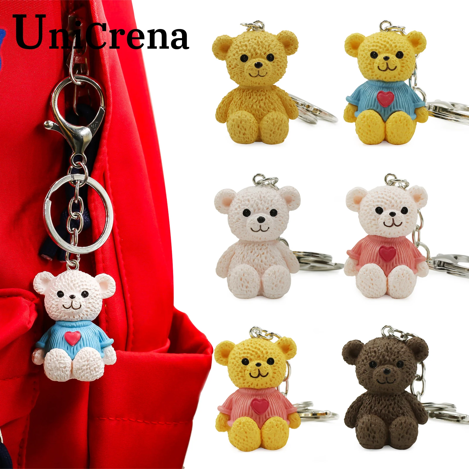 ideias de chaveiro de urso para presentear