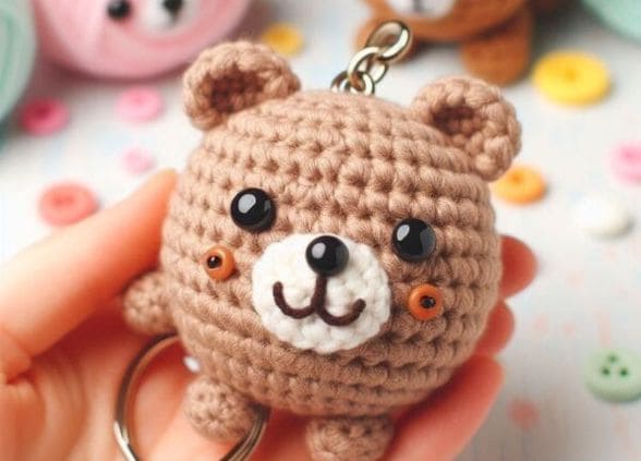 passo a passo chaveiro tassel com cordao trancado