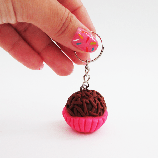 chaveiro amigurumi versus feltro qual escolher