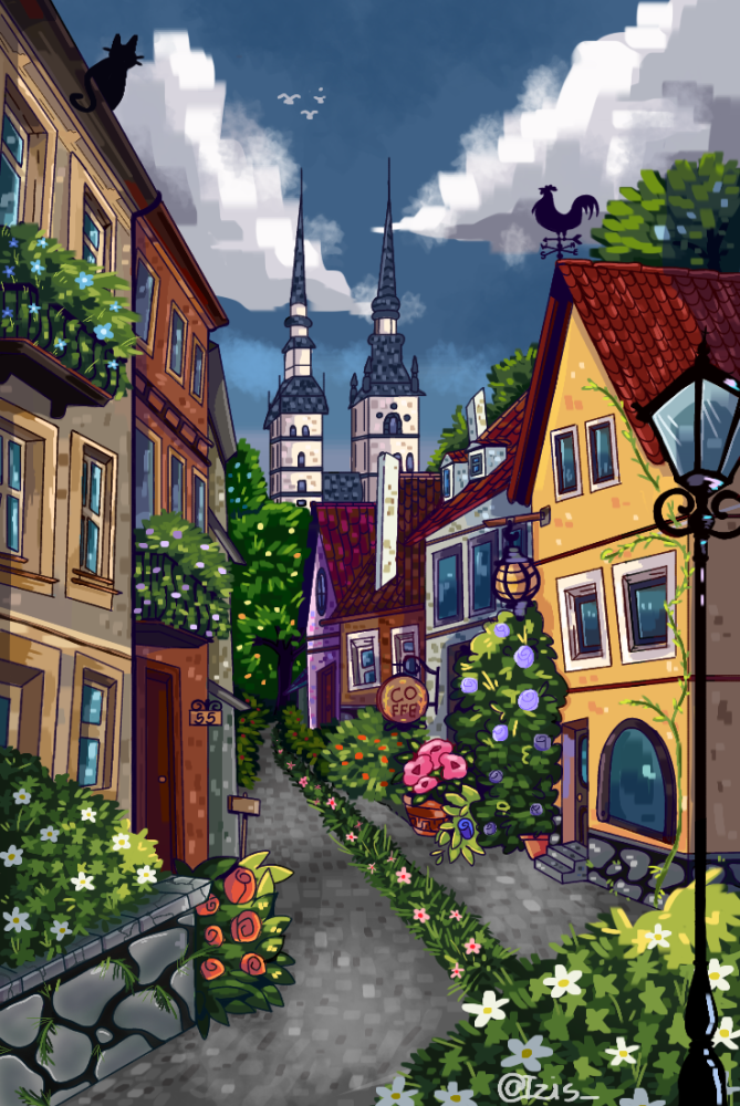 como evitar erros comuns ao desenhar cidade tumblr