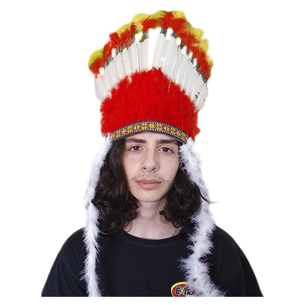 como fazer um cocar indigena simples