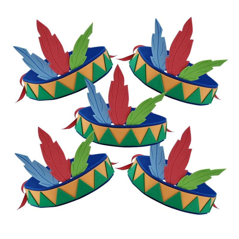 decoração cocar de indio