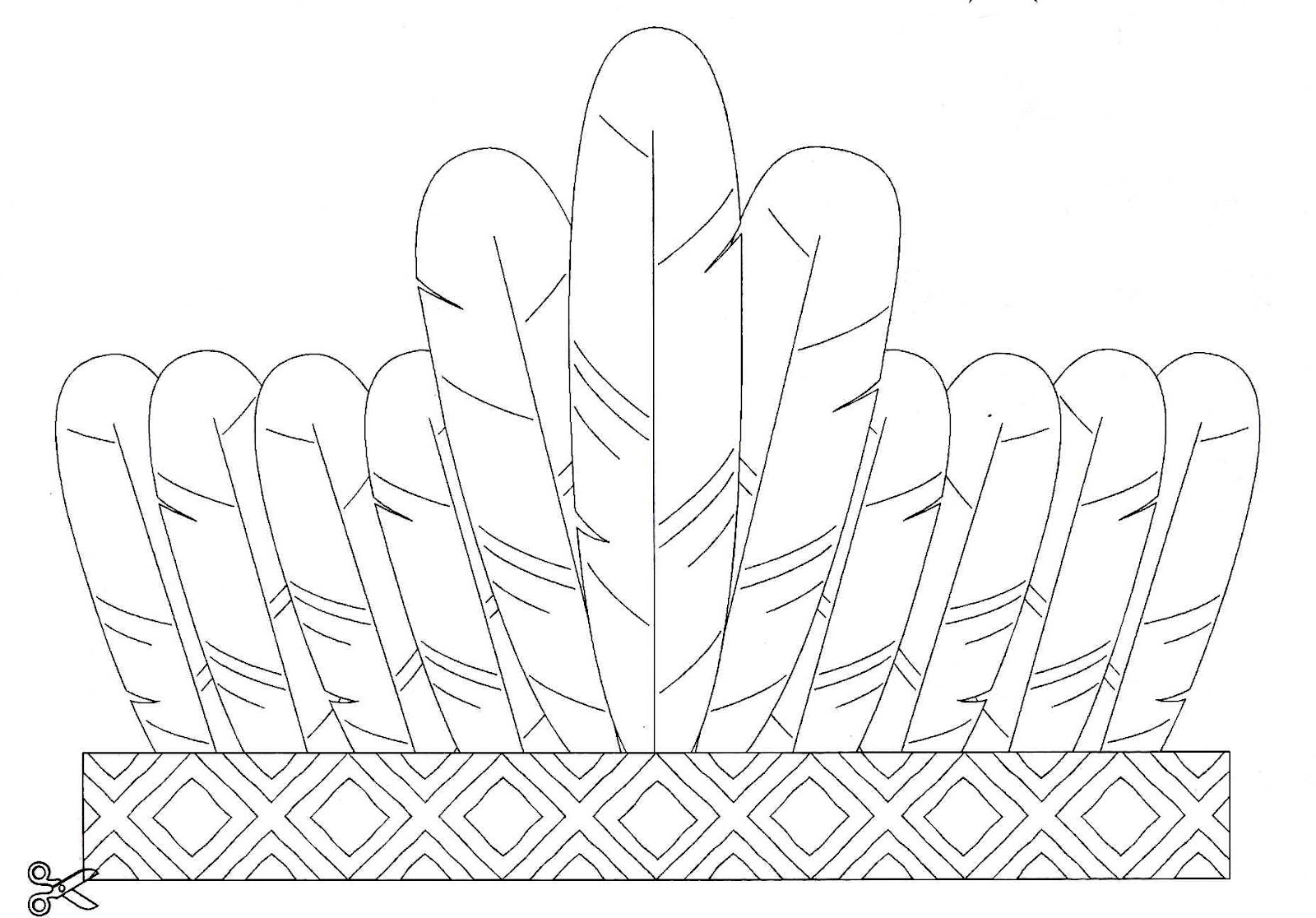 como fazer cocar de indio para criança