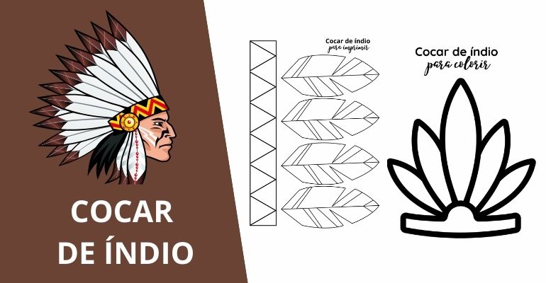 quanto custa imprimir moldes de cocar de indio
