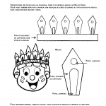 como imprimir cocar de indio em tamanho real