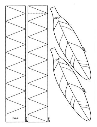 cocar para imprimir dia do indio