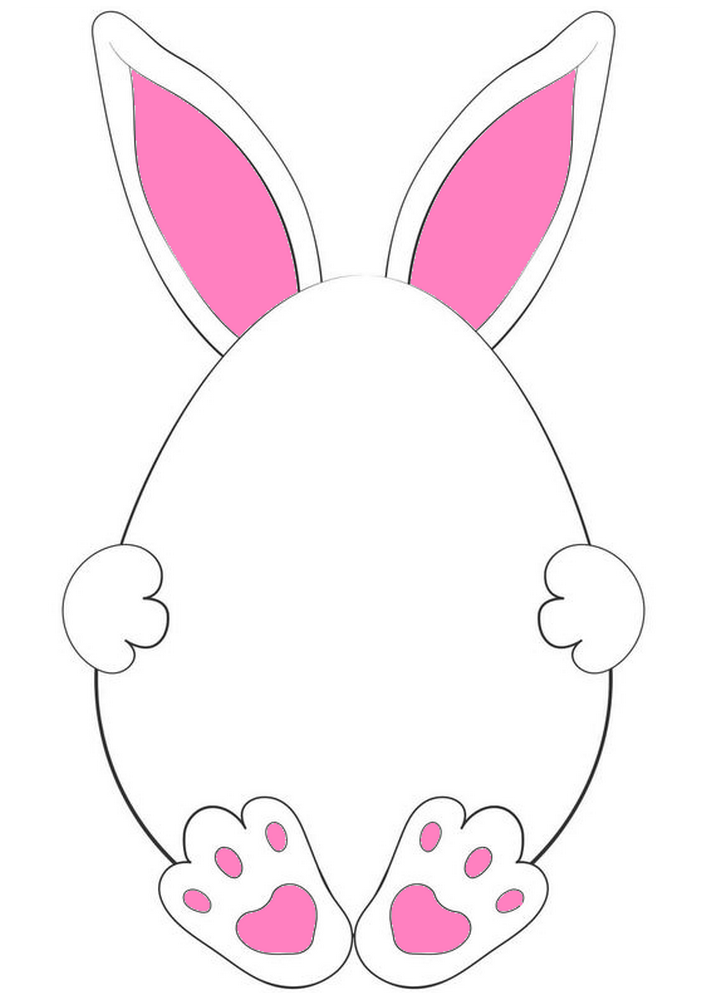 coelhinho para imprimir desenho