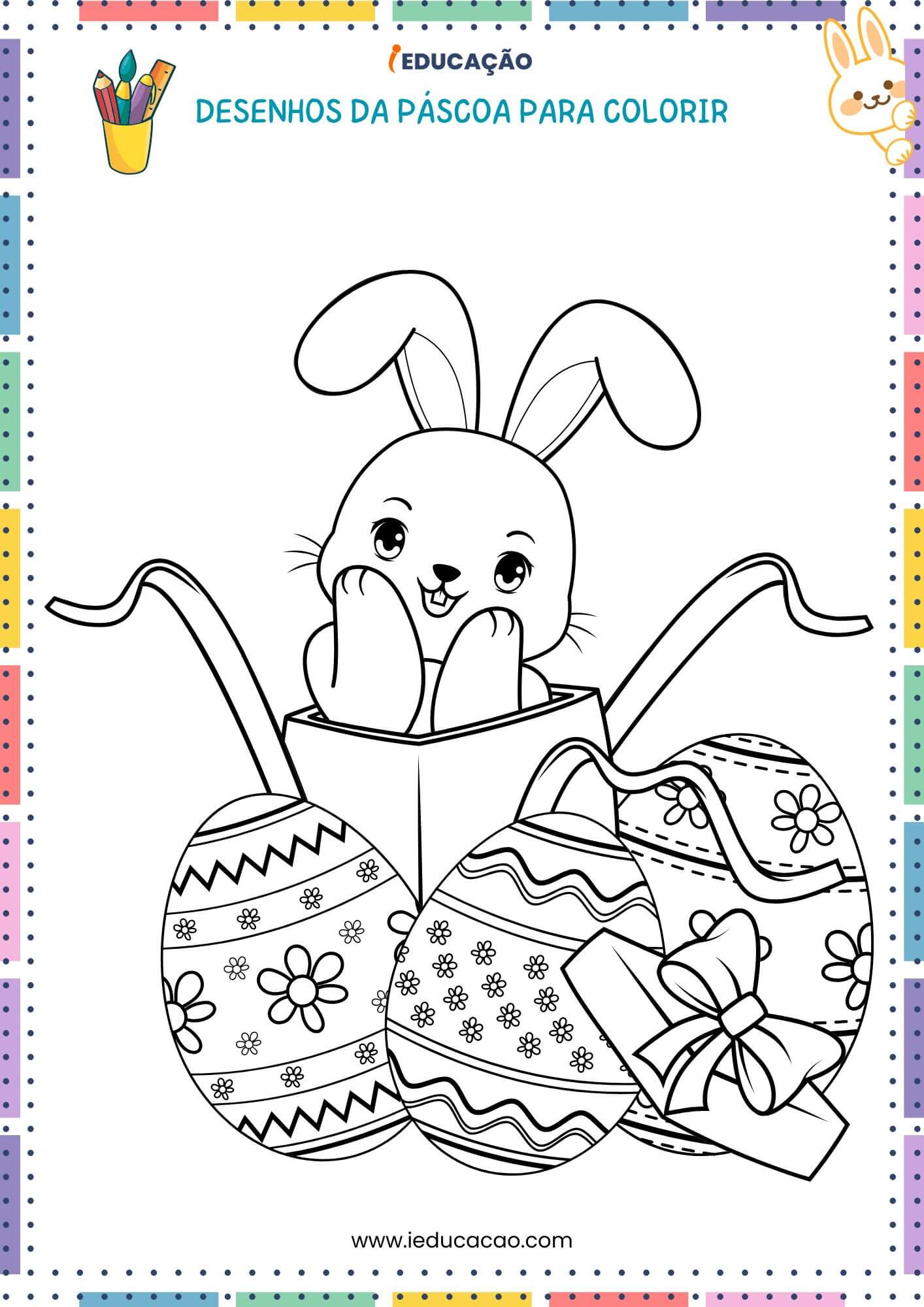 coelho desenho fácil para criança