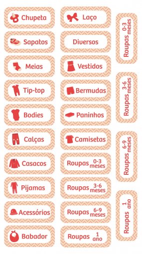 decoração de bebê para imprimir