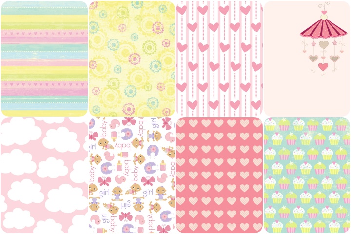 enxoval de bebê para imprimir