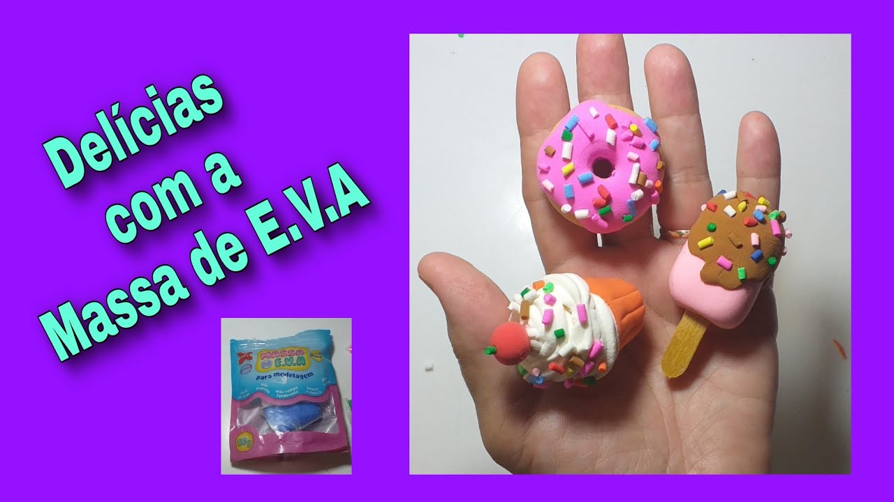 massinha de eva para crianças