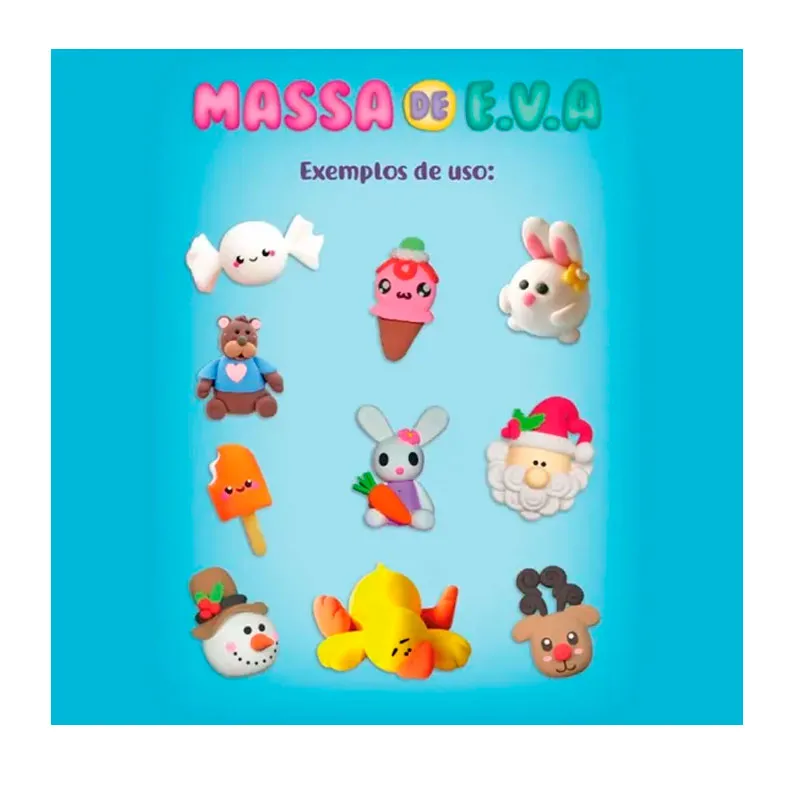 massinha de eva que seca