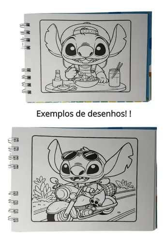 colorir stitch