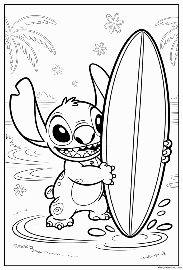 erros comuns ao colorir o Stitch