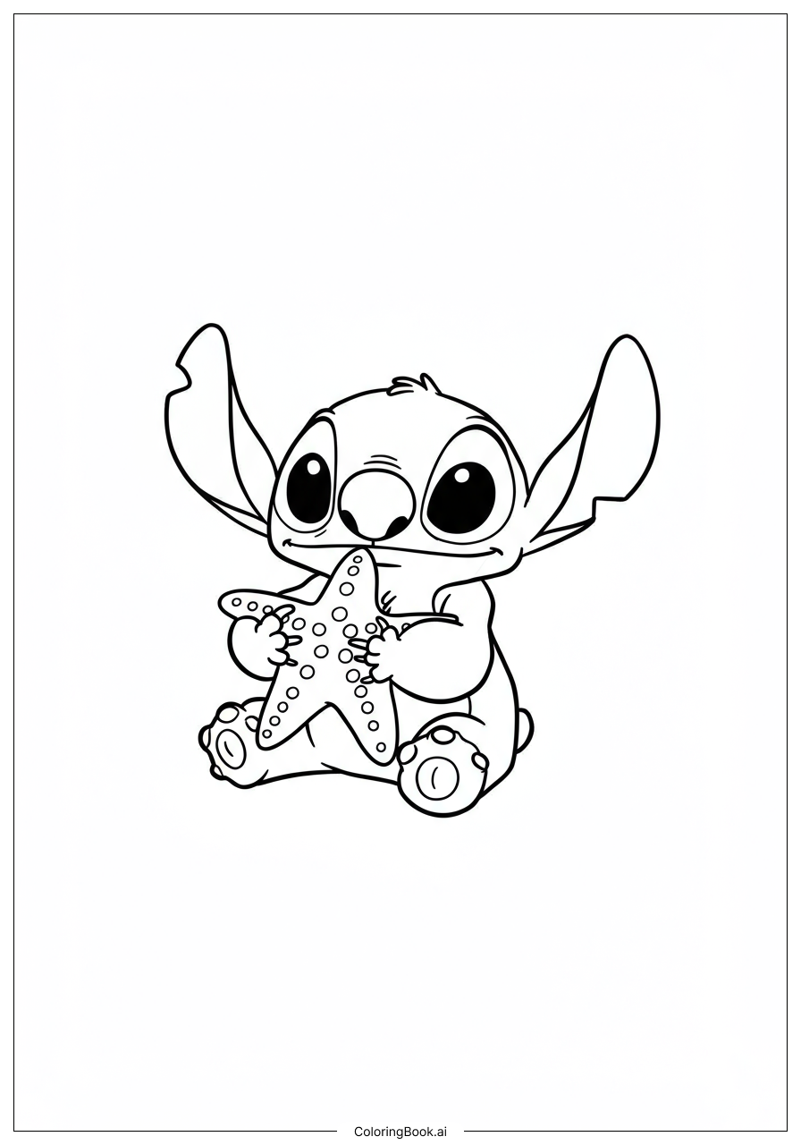 desenho do Stitch vs Angel para colorir qual escolher