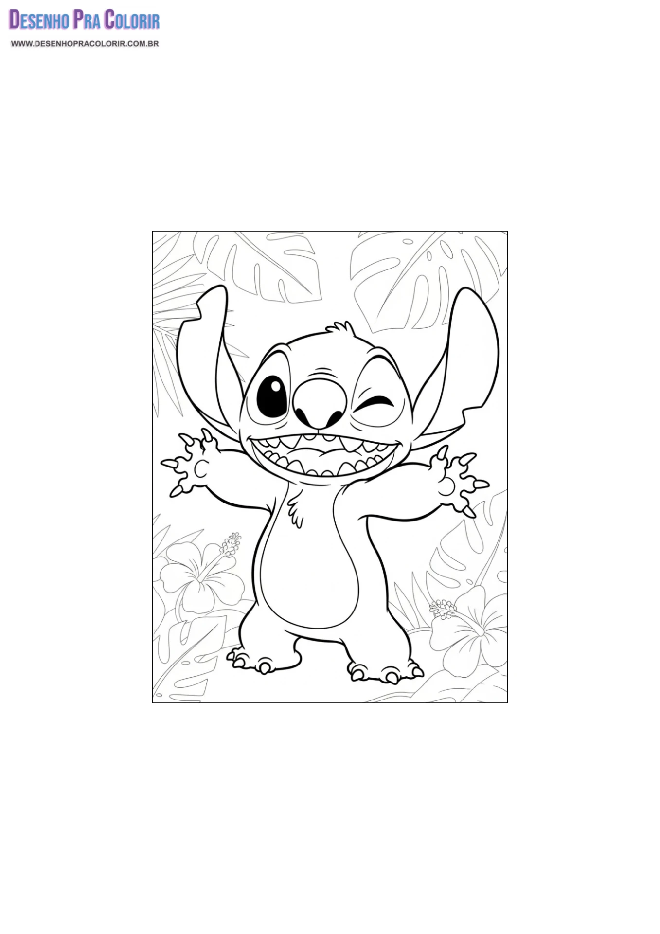 quanto custa comprar material para colorir Stitch