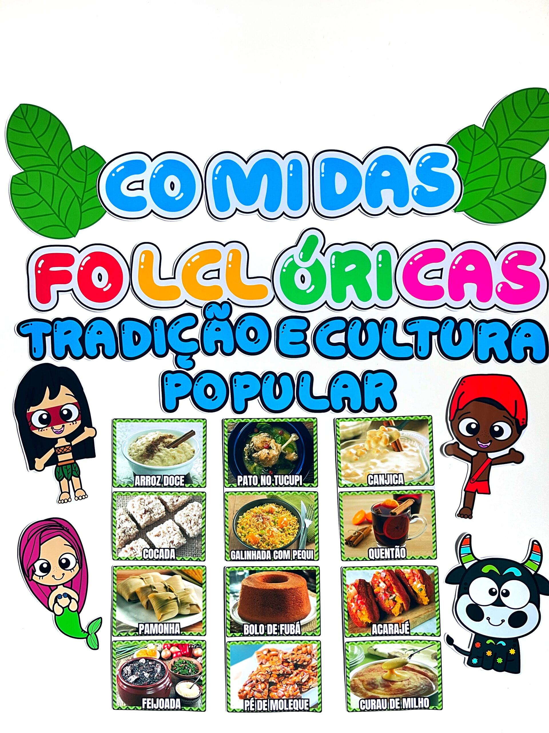 lendas brasileiras e comidas