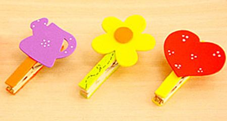 como decorar prendedor de roupa com eva