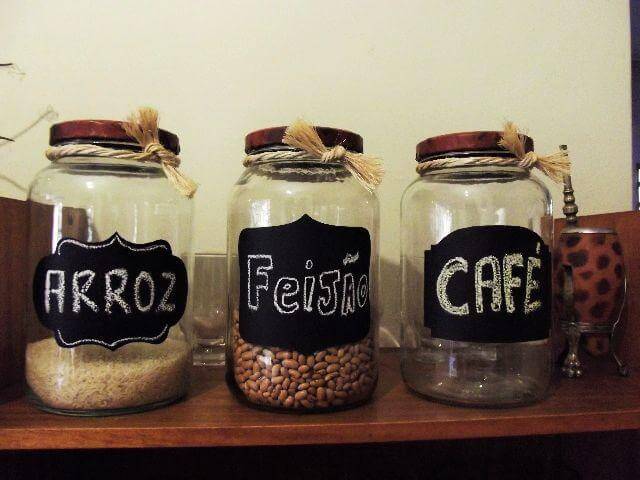 Materiais Essenciais para Decorar Potes de Vidro