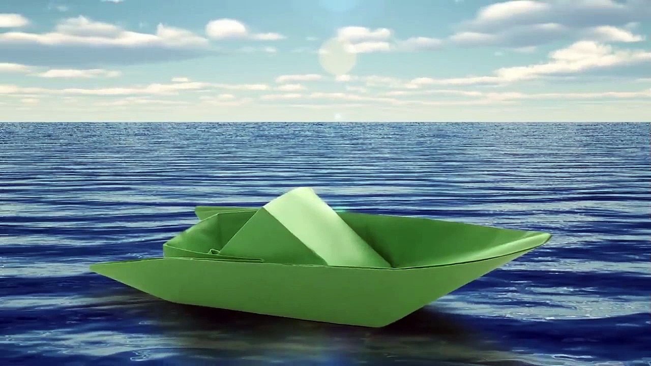 ideias de barcos de papel para decorar