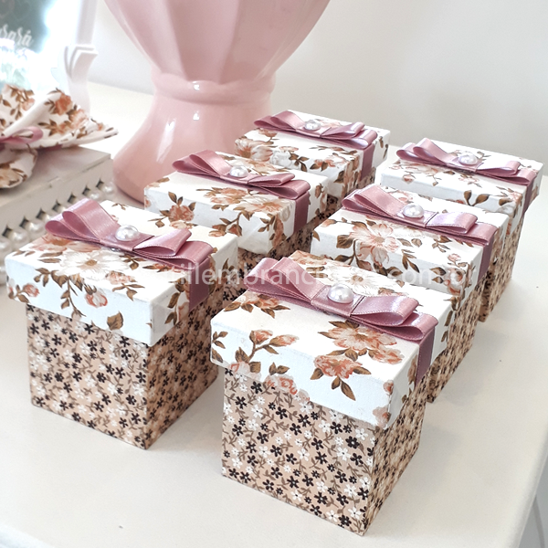 Inspirações de Projetos: Caixas de MDF Decoradas para Presentes e Organização