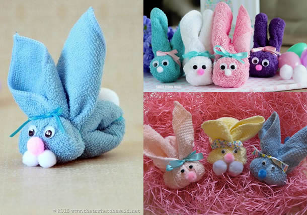 10 Ideias Criativas para Rechear seu Coelhinho de Toalha
