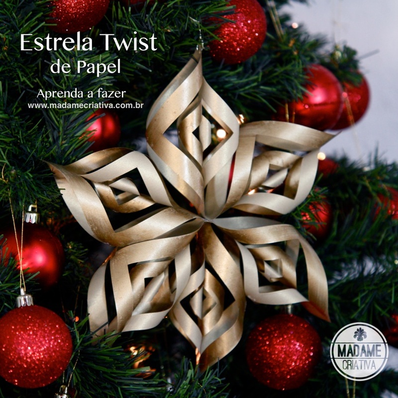 como fazer decoração de natal com papel