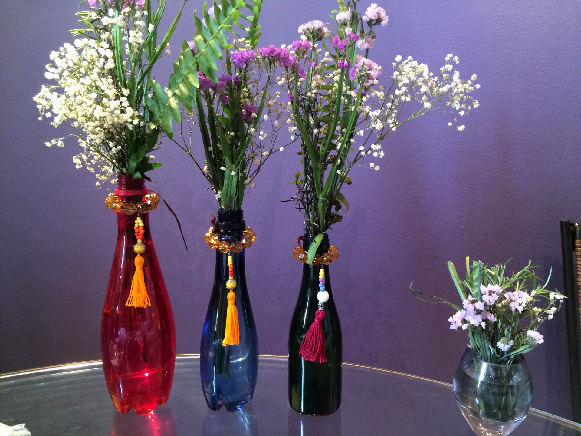 10 Ideias de Vasos Criativos com Garrafa PET