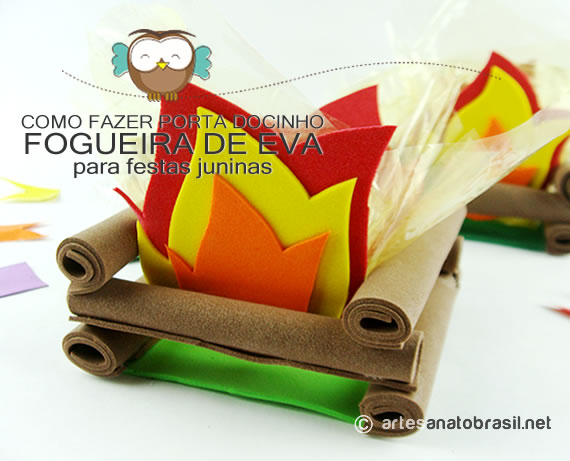 fogueira de eva para mesa
