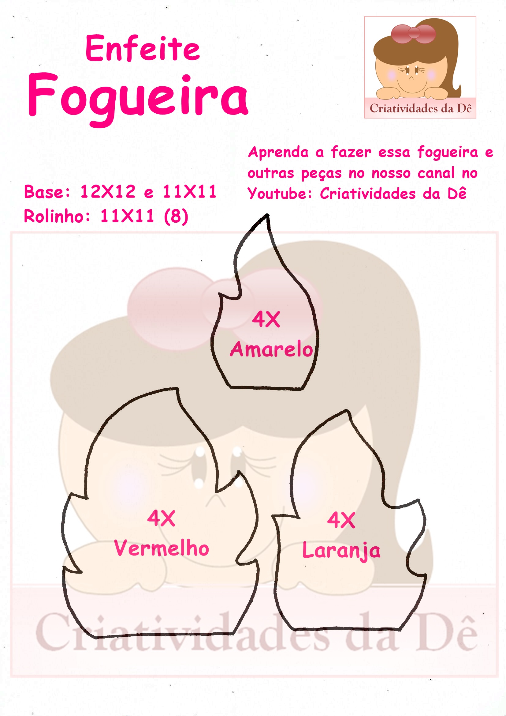 ideias fogueira de eva