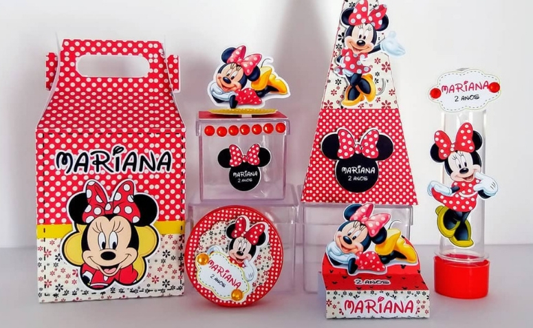 como fazer lembrancinhas da minnie passo a passo