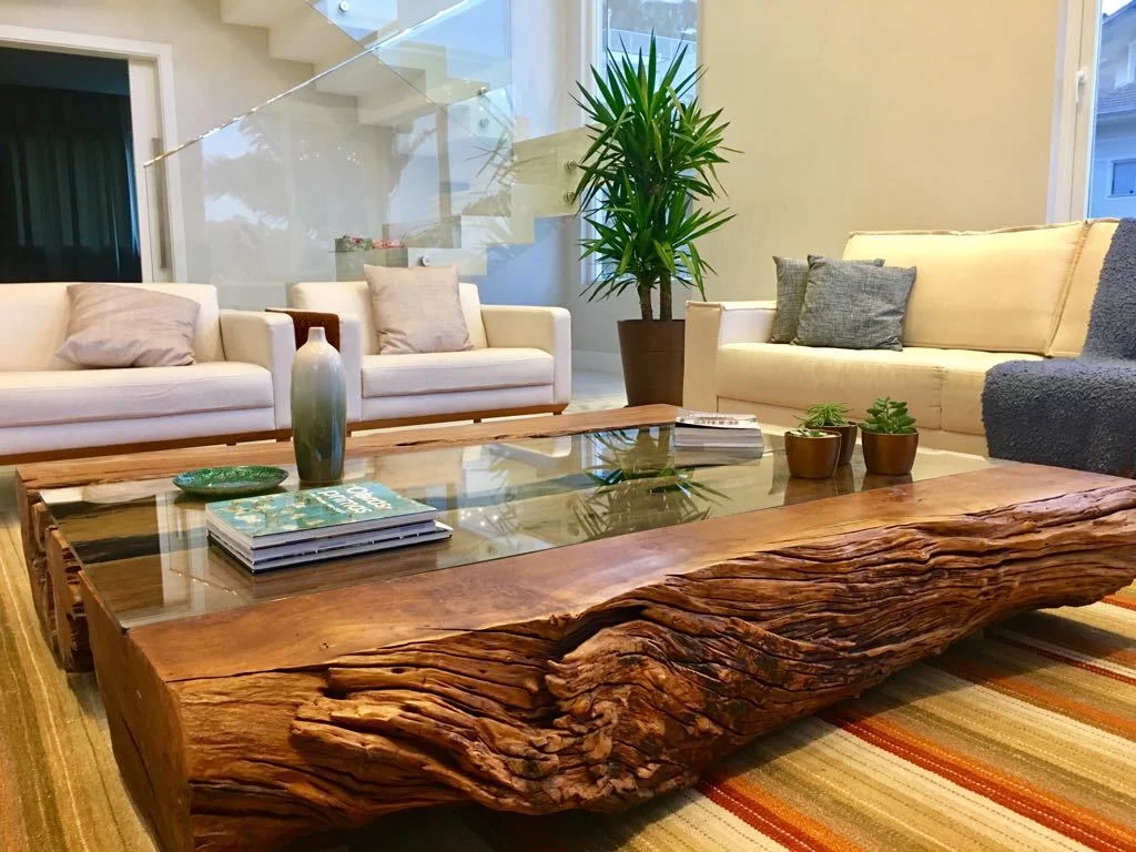 ideias de mesa rustica de madeira para sala de jantar