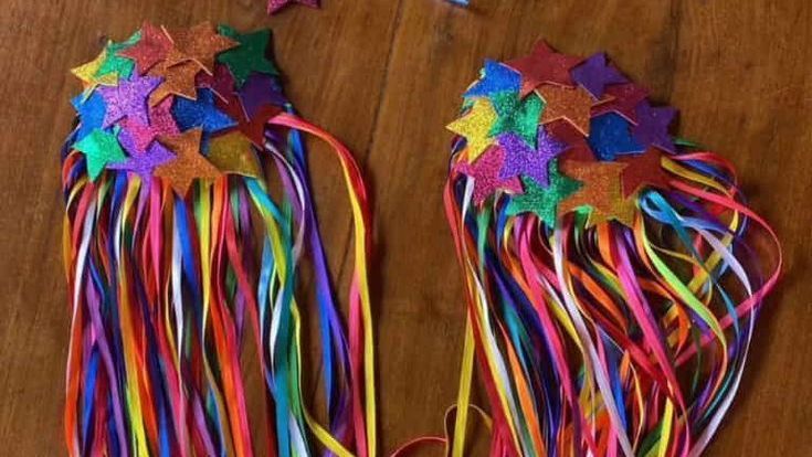 como fazer ombreira de carnaval com feltro