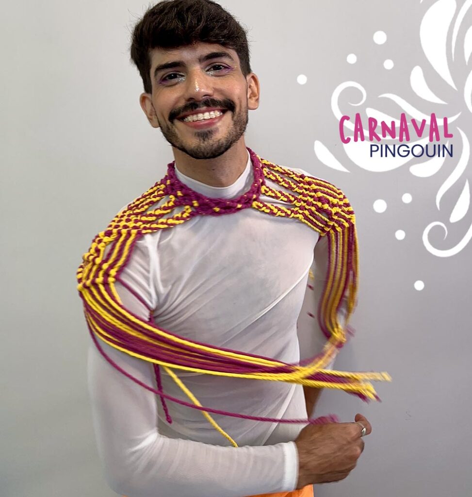 ombreira de carnaval personalizada