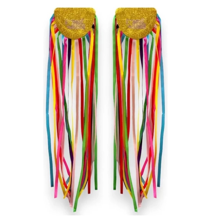 como fazer ombreira de carnaval fácil