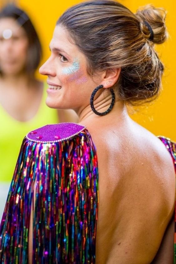ombreira de carnaval diy
