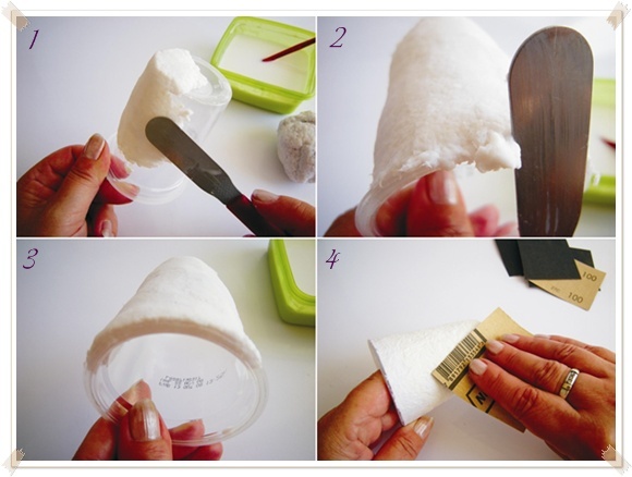 papel machê para máscaras